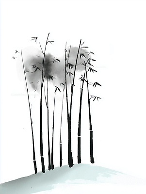JPG 식물 전통 예술 일러스트 자연 하늘 붓터치 수묵화 풍경 여름 검은색 고요 흰색 숲 먹 대나무 그림 한국화 조화 대나무숲 대나무잎 색감 차분 국내일러스트 AI일러스트 AI콘텐츠 나무 계절 컬러 컨셉 잎 서예 미술 동양화 생태계 파일형식