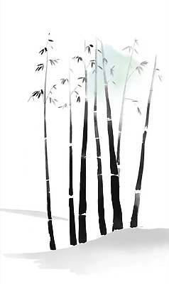 JPG 나무 식물 전통 실루엣 여유 예술 백그라운드 일러스트 자연 생명 붓터치 흑백 수묵화 풍경 평화 고요 산책 분위기 숲 먹 대나무 그림 조화 대나무숲 대나무잎 뷰티풀 국내일러스트 AI일러스트 AI콘텐츠 감정 컨셉 잎 서예 휴식 촬영기법 미술 생태계 파일형식