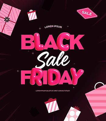 템플릿 디자인 명절 캠페인 선물 이벤트 장식 쇼핑 상자 유행 세일 상점 고객 마케팅 블랙프라이데이 이미지템플릿 AI파일 전통 기념일 데이이벤트 파일형식 벡터