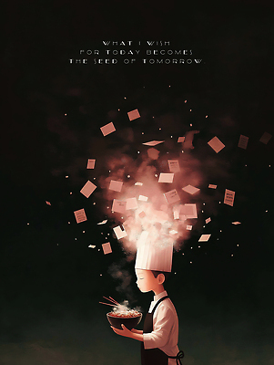 JPG 여자 종이 예술 음식 일러스트 미래 디저트 아이디어 요리사모자 요리 들기 빛 주방 요리사 앞치마 꿈 표현 조리복 고민 국수 노력 가능 영감 창의성 환상 국내일러스트 AI일러스트 AI콘텐츠 직업 모자_잡화 감정 컨셉 유니폼 모션 사람 면류 파일형식