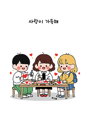 행복 어린이 예술 의자 일러스트 가족 모션 놀이 탁자 협력 색연필 책가방 사랑 미술 앉기 세명 친구 반짝임 연필 우정 하트 마음 시간 색칠 그리기 낙서 책상 즐거움 그림 크레파스 동아리 창의성 국내일러스트 AI파일 모양 감정 가구 가방 관계 문화예술 학용품 사람 필기구 파일형식 벡터