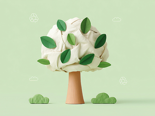 JPG 나무 편집이미지 디자인 종이 예술 컬러 잎 자연 장식 자연보호 재활용 플라스틱 공예 오브젝트 친환경 창의력 이미지편집 AI컴퓨터그래픽 AI콘텐츠 식물 재질 취미 환경 보호 생태계 파일형식