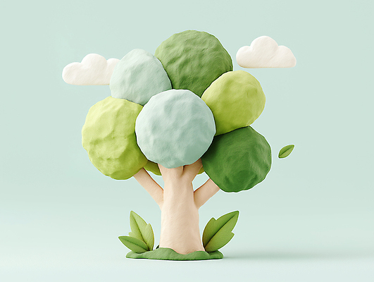 JPG 모양 나무 편집이미지 디자인 예술 컬러 자연 초록색 조형물 평화 공간 분위기 공예 부드러움 조화 이미지편집 AI컴퓨터그래픽 AI콘텐츠 식물 컨셉 미술 취미 감각 생태계 파일형식