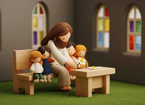 JPG 나무 편집이미지 꽃 컬러 벤치 창문 놀이 탁자 실내 사람 정원 장면 소통 교훈 이미지편집 AI컴퓨터그래픽 AI콘텐츠 식물 가구 컨셉 의자 내부 파일형식