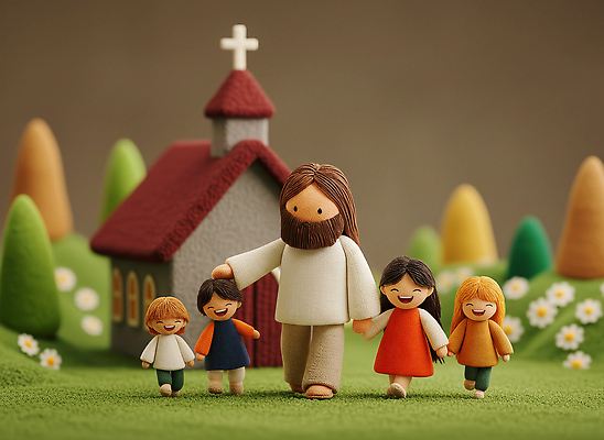 JPG 편집이미지 종교 가족 자연 함께함 사랑 풍경 세계 교회 평화 걷기 기쁨 예수 즐거움 일과 이미지편집 AI컴퓨터그래픽 AI콘텐츠 감정 컨셉 관계 종교건축 모션 건물 신_종교 생태계 파일형식