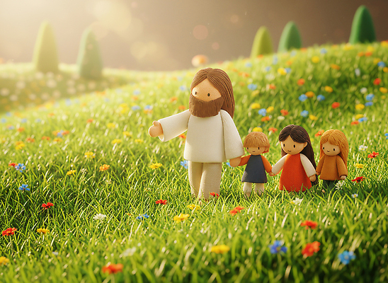 JPG 편집이미지 행복 어린이 꽃밭 가족 자연 놀이 휴식 풍경 친구 햇빛 산책 예수 언덕 물리 이미지편집 AI컴퓨터그래픽 AI콘텐츠 꽃 감정 컨셉 관계 사람 태양 신_종교 생태계 파일형식