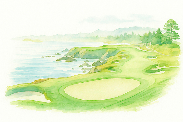 JPG 나무 여유 스포츠 바다 골프 일러스트 모션 자연 하늘 휴식 수채화 풍경 잔디 해변 여름 환경 조경 조용 페어웨이 국내일러스트 AI일러스트 AI콘텐츠 식물 계절 감정 컨셉 구기 생태계 파일형식