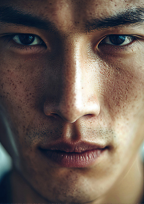 컨셉 사람 신체부위 전자제품 CG 파일형식 AI포토 남자 표정 피부 질감 강렬 카메라 이미지 감정 매력적 편집이미지 편집실사 JPG 의료성형뷰티 AI인물포토 AI콘텐츠