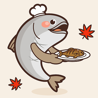 캐릭터 접시 음식 단풍 일러스트 표정 대화 어류 요리 웃음 일상 주방 요리사 식사 유머 즐거움 전어 창의력 일러캐릭터 AI파일 직업 식기 감정 잎 말하기 라이프 수중동물 파일형식 벡터