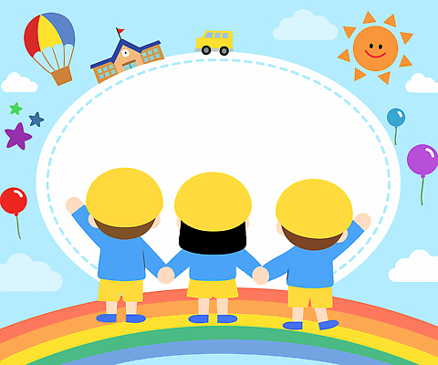 행복 어린이 무지개 일러스트 학교 놀이 하늘 일상 친구 햇빛 소풍 손잡기 즐거움 그림 스타 풍선 국내일러스트 AI파일 자연요소 교육 감정 관계 모션 사람 라이프 태양 야외활동 파일형식 벡터
