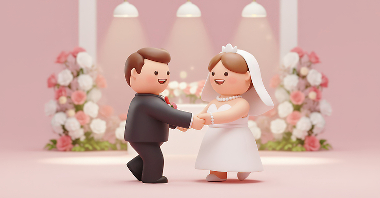 JPG 편집이미지 커플 꽃 행복 신랑 결혼 백그라운드 결혼식 조명 3D캐릭터 사랑 장식 손잡기 축하 뷰티풀 순간 편집3D AI컴퓨터그래픽 AI콘텐츠 식물 캐릭터 감정 컨셉 관계 모션 이벤트 3D 파일형식