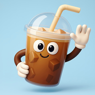 JPG 편집이미지 캐릭터 손 디자인 음료 백그라운드 아이디어 3D캐릭터 빨대 미소 컵 파란색 귀여움 즐거움 아이스아메리카노 편집3D AI컴퓨터그래픽 AI콘텐츠 식기 감정 컬러 컨셉 표정 신체부위 3D 아메리카노 아이스커피 파일형식