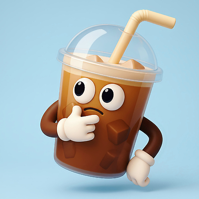 JPG 편집이미지 캐릭터 디자인 음료 백그라운드 생각 상상 3D캐릭터 귀여움 그림 스무디 아이스아메리카노 창의성 캐러멜 편집3D AI컴퓨터그래픽 AI콘텐츠 컨셉 디저트 3D 아메리카노 아이스커피 파일형식