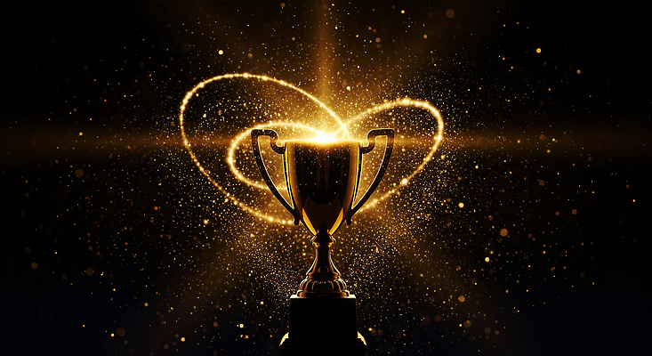 JPG 편집이미지 스포츠 상징 성공 기념 이벤트 반짝임 경쟁 축하 우승 결과 트로피 순간 이미지편집 AI컴퓨터그래픽 AI콘텐츠 컨셉 모션 최고 상_우승 파일형식