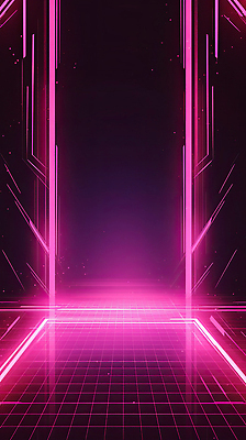 JPG 편집이미지 디자인 예술 분홍색 백그라운드 패턴 추상 조명 그래픽 빛 디지털 보라색 공간 과학기술 구출 모던 대칭 스타일 이미지편집 AI컴퓨터그래픽 AI콘텐츠 컬러 무늬 기술 도움 파일형식