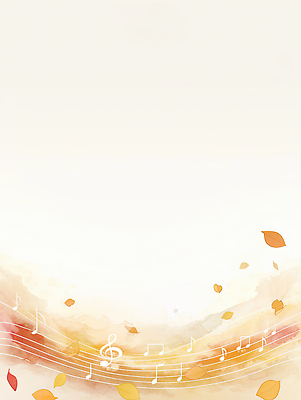 JPG 감정 예술 음악 컬러 백그라운드 단풍 낙엽 잎 일러스트 자연 수채화 따뜻함 미술 공책 가을 떨어짐 편안함 묘사 감성 조화 뷰티풀 색감 국내일러스트 AI일러스트 AI콘텐츠 식물 계절 컨셉 문화예술 문구용품 감각 생태계 파일형식