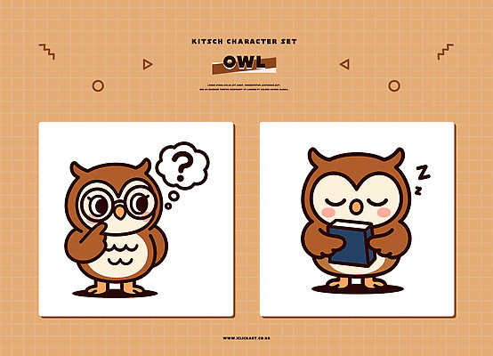 동물 캐릭터 디자인 안경 상징 말풍선 생각 일러스트 생물 책 귀여움 수면 그림 부엉이 본체 키치 일러캐릭터 AI파일 잡화 컨셉 조류 물 컴퓨터 파일형식 벡터