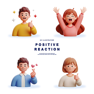 PSD 편집이미지 기념일 행복 감정 협력 3D캐릭터 표정 사랑 웃음 사람 3D 기쁨 센터 긍정 긍정적 반응 창의성 편집3D 캐릭터 컨셉 이벤트 디지털합성 파일형식