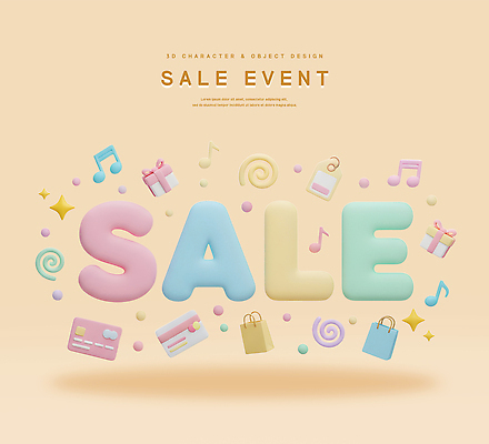 PSD 편집이미지 캐릭터 디자인 감정 음악 컬러 가방 선물 이벤트 장식 쇼핑 3D 세일 즐거움 아이템 편집3D 잡화 문화예술 디지털합성 파일형식
