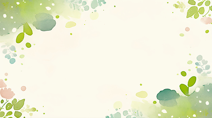 JPG 디자인 예술 컬러 백그라운드 꽃무늬 패턴 일러스트 자연 수채화 장식 초록색 편안함 부드러움 화사함 파스텔톤 브랜딩 국내일러스트 AI일러스트 AI콘텐츠 꽃 컨셉 무늬 감각 생태계 파일형식
