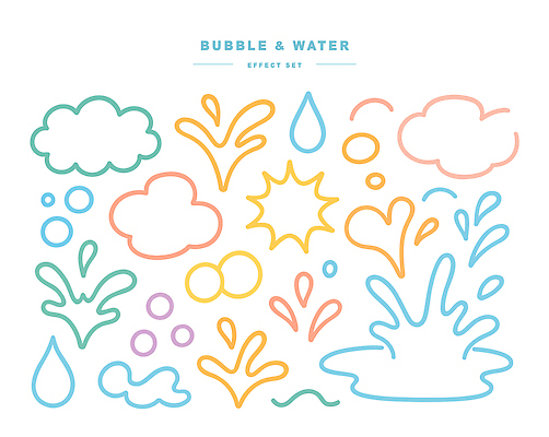 모양 디자인 예술 컬러 일러스트 그래픽 다양 흐름 물방울 표현 떨어짐 배열 즐거움 분수 그림 색채 생동감 효과 국내일러스트 AI파일 감정 다수 컨셉 파일형식 벡터