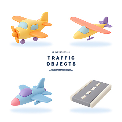 PSD 편집이미지 디자인 교육 도로 어린이 예술 컬러 놀이 비행기 안전 그래픽 장난감 도로표지판 창의성 편집3D 길 항공교통 교통시설 대중교통 사람 3D 표지판 파일형식