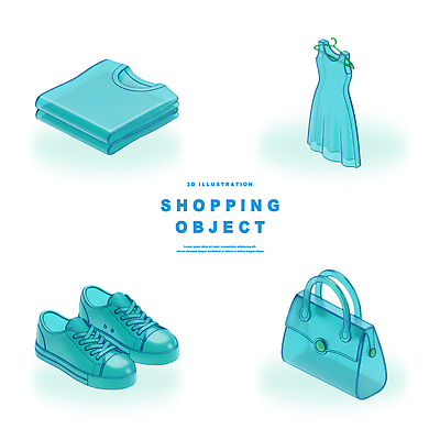 PSD 편집이미지 드레스 옷 패션 컬러 운동화 티셔츠 가방 장신구 캐주얼 쇼핑 소비 쇼핑몰 모던 스타일 편집3D 잡화 신발 셔츠 3D 파일형식