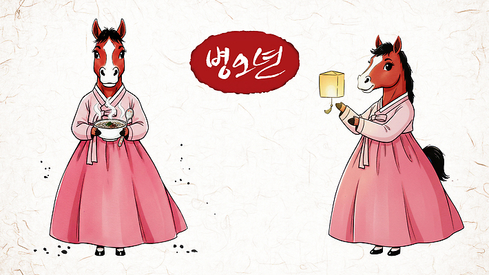 PSD 캐릭터 전통 옷 기념일 문화 음식 상징 일러스트 모션 상상 한국 귀여움 축제 농촌 등불 말_게임 전통의상 한복 즐거움 그림 일러캐릭터 병오년 붉은말 붉은말캐릭터 한국전통 감정 아시아 컨셉 조명 이벤트 시골 말_동물 말캐릭터 파일형식 2026년