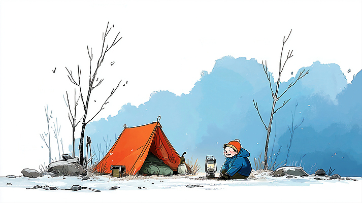 JPG 여행 겨울 일러스트 모션 자연 디저트 따뜻함 아웃도어 텐트 풍경 소년 평화 주황색 캠핑 램프 고독 숲 모닥불 조용 국내일러스트 AI일러스트 AI콘텐츠 계절 남자 감정 어린이 음식 컬러 컨셉 불 레저 조명 캠핑도구 생태계 파일형식