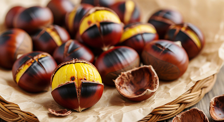 JPG 편집이미지 전통 음식 자연 디저트 따뜻함 건강 요리 농장 식사 수확 껍질 밤 먹거리 편집실사 AI포토 AI콘텐츠 농업 견과류 CG 생태계 파일형식