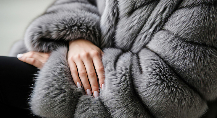 JPG 편집이미지 손 옷 여자 패션 겨울 근접촬영 화장 회색 코트 고급 편안함 손톱 모피 질감 의료성형뷰티 스타일 편집실사 AI인물포토 AI콘텐츠 계절 뷰포인트 컬러 컨셉 사람 신체부위 뷰티 외투 감각 CG 파일형식 AI포토