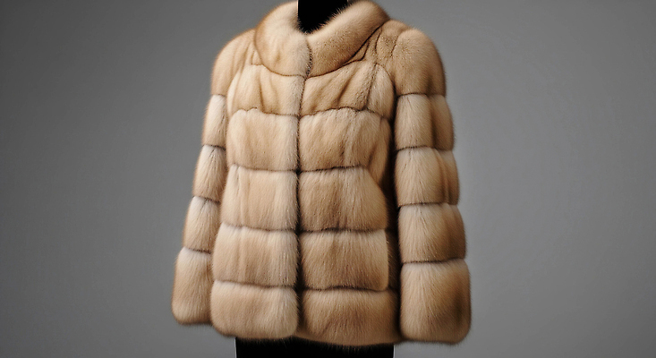 JPG 편집이미지 디자인 옷 패션 겨울 패턴 따뜻함 갈색 전시 코트 고급 모피 소재 부드러움 스타일 편집실사 AI포토 AI콘텐츠 계절 컬러 컨셉 무늬 외투 감각 CG 파일형식