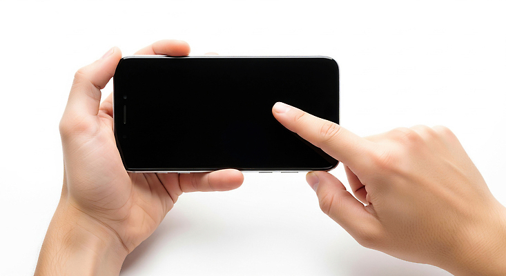 JPG 편집이미지 손 포즈 백그라운드 기술 스마트폰 스크린 장비 터치 정보 흰색 집중 소통 의료성형뷰티 사용자 편집실사 AI인물포토 AI콘텐츠 컬러 컨셉 신체부위 핸드폰 스마트기기 CG 파일형식 AI포토