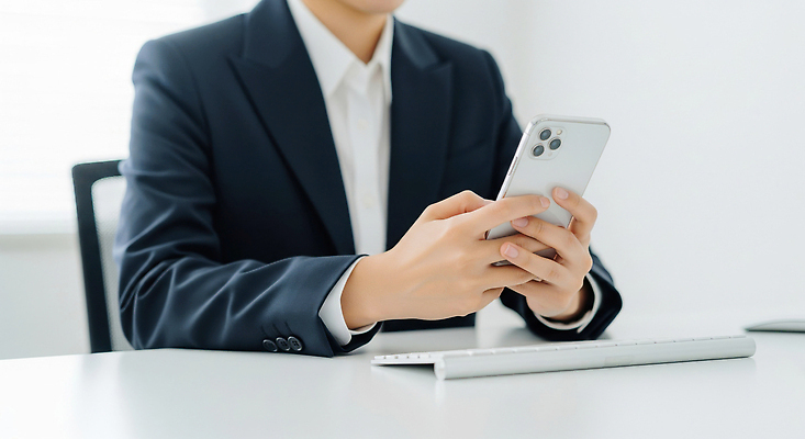 JPG 편집이미지 손 남자 의자 통신 탁자 회의 기술 스마트폰 사무실 흰색 업무 집중 모던 의료성형뷰티 편집실사 AI인물포토 AI콘텐츠 컬러 가구 컨셉 비즈니스 사람 신체부위 핸드폰 스마트기기 작업 CG 파일형식 AI포토