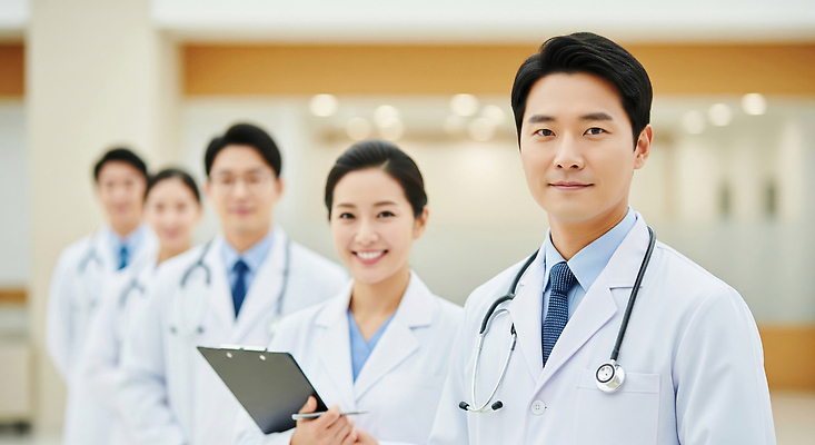 JPG 편집이미지 의학 협력 건강 병원 치료 진료 환자 의사 서비스 준비 돌봄 전문 의료성형뷰티 편집실사 AI인물포토 AI콘텐츠 모션 의료진 CG 파일형식 AI포토