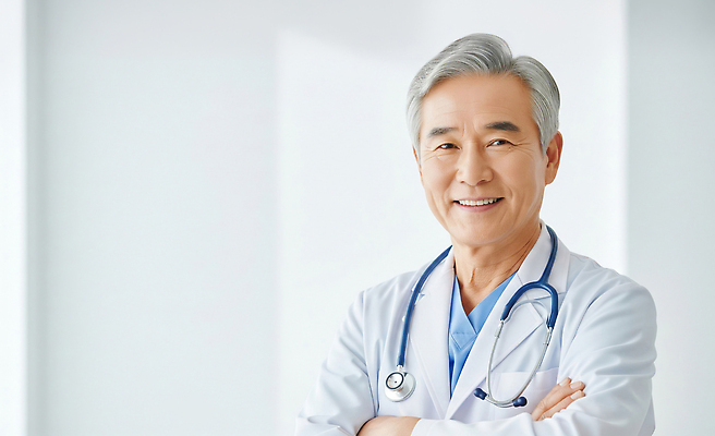 JPG 편집이미지 직업 감정 의학 건강 병원 미소 치료 믿음 환자 의사 상담 재활 의료성형뷰티 편집실사 AI인물포토 AI콘텐츠 표정 의료진 CG 파일형식 AI포토