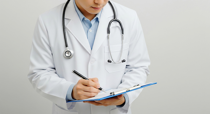 JPG 편집이미지 의학 청진기 건강 병원 치료 진료 환자 의사 기록 상담 전문 증상 의료성형뷰티 편집실사 AI인물포토 AI콘텐츠 의료기기 의료진 CG 파일형식 AI포토