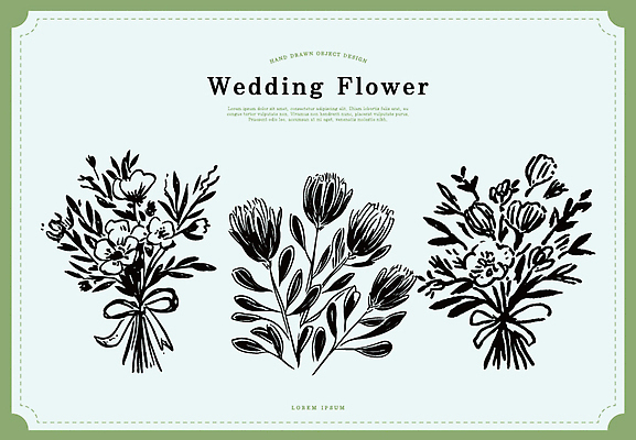 식물 디자인 기념일 꽃잎 꽃 컬러 꽃다발 결혼 일러스트 자연 결혼식 손잡이 선물 이벤트 장식 화사함 뷰티풀 스타일 국내일러스트 AI파일 컨셉 생태계 파일형식 벡터