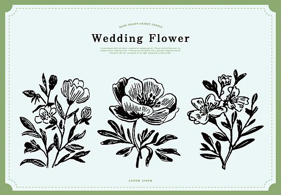 식물 디자인 꽃 예술 결혼 일러스트 자연 결혼식 수채화 이벤트 그래픽 장식 로맨틱 빈티지 편안함 심플 뷰티풀 플로리스트 국내일러스트 AI파일 직업 컨셉 감각 생태계 파일형식 벡터