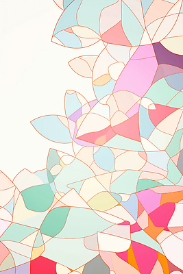 JPG 모양 디자인 예술 컬러 백그라운드 패턴 곡선 일러스트 자연 추상 미술 풍경 디지털 투명 감성 겹침 조화 색채 생동감 창의성 국내일러스트 AI일러스트 AI콘텐츠 선 컨셉 무늬 문화예술 생태계 파일형식