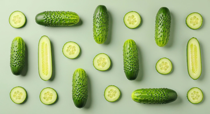 JPG 편집이미지 한식 조각 식재료 오이 요리 초록색 여름 농작물 신선 비타민 건강식 식사준비 편집실사 AI포토 AI콘텐츠 계절 음식 컬러 농업 채소 CG 준비 영양소 파일형식