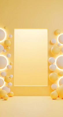 JPG 모양 편집이미지 디자인 벽 백그라운드 조명 실내 밝음 장식 노란색 공간 편안함 모던 부드러움 이미지편집 AI컴퓨터그래픽 AI콘텐츠 컬러 내부 감각 파일형식