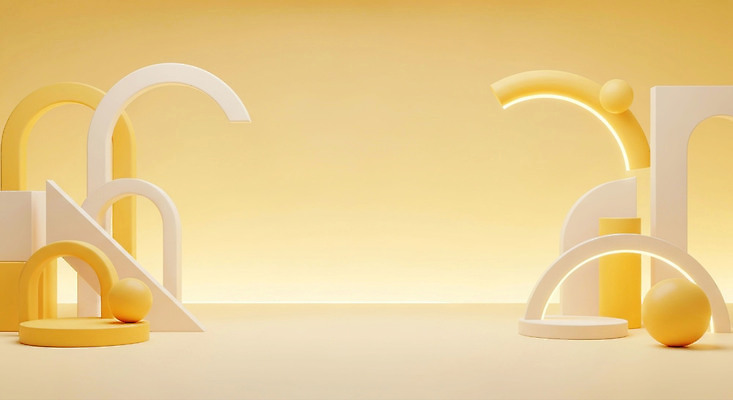 JPG 모양 편집이미지 디자인 컬러 백그라운드 곡선 추상 조명 따뜻함 노란색 구출 구조물 부드러움 기하학 설치미술 이미지편집 AI컴퓨터그래픽 AI콘텐츠 건축 선 무늬 도움 감각 파일형식