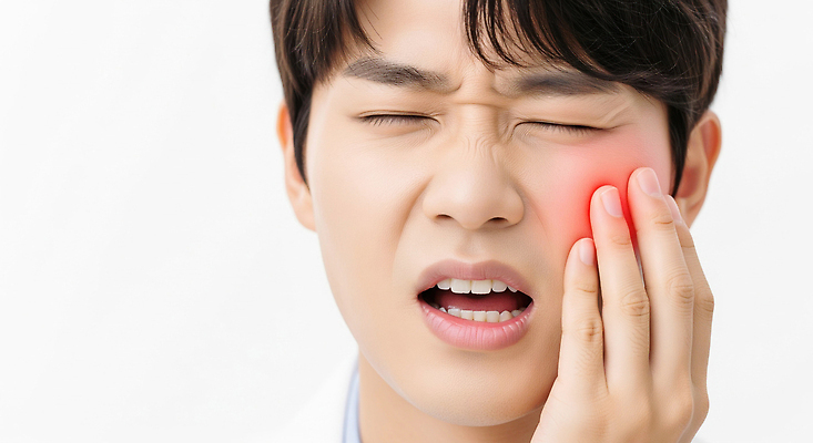 JPG 편집이미지 남자 의학 청소년 표정 건강 치과 치료 고통 의사 구강 방법 증상 치통 의료성형뷰티 불편함 편집실사 AI인물포토 AI콘텐츠 감정 병원 사람 의료진 입 감각 질병 CG 파일형식 AI포토