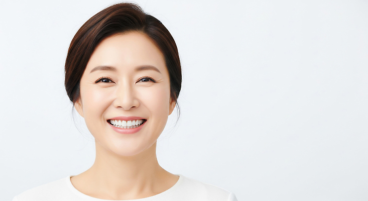 JPG 편집이미지 여자 행복 감정 백그라운드 표정 미소 사람 카메라 촬영 흰색 편안함 초상화 긍정적 뷰티풀 순간 의료성형뷰티 편집실사 컬러 전자제품 감각 CG 그림 파일형식