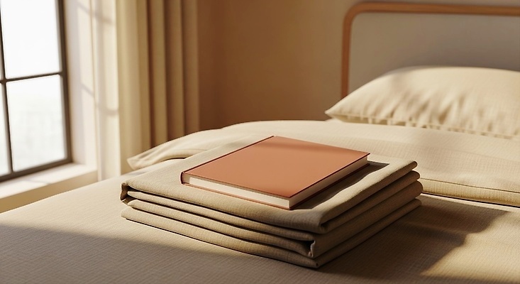 JPG 편집이미지 아침 날씨 휴식 실내 사랑 생활 책 햇빛 쌓기 침실 방 침대 편안함 담요 오브젝트 편집실사 AI포토 AI콘텐츠 주간 감정 가구 컨셉 모션 내부 태양 감각 CG 파일형식