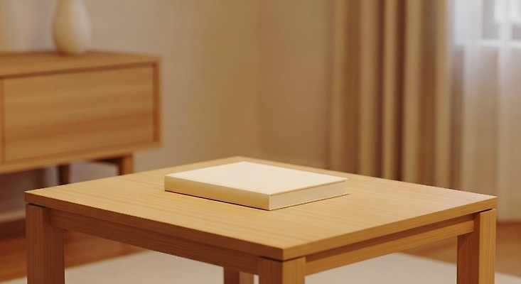 JPG 나무 편집이미지 디자인 종이 탁자 조명 실내 인테리어 촬영 공간 편안함 심플 장면 뷰티풀 비어있는 편집실사 AI포토 AI콘텐츠 식물 가구 내부 감각 CG 파일형식