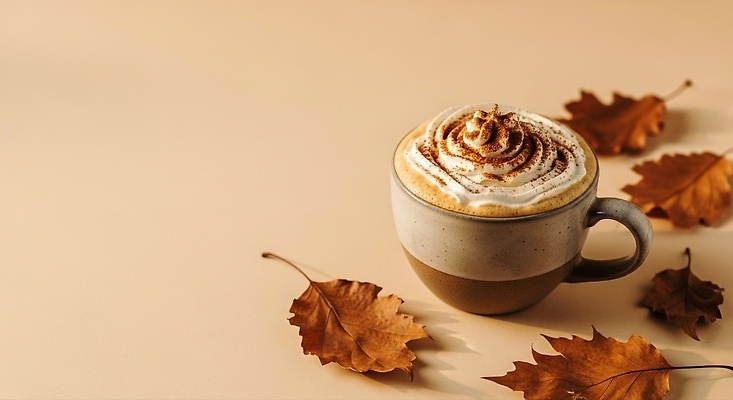 JPG 편집이미지 계절 커피 음료 단풍 휴식 디저트 카페 가을 분위기 편안함 크림 향신료 즐거움 오후 온기 편집실사 AI포토 AI콘텐츠 감정 음식 컨셉 잎 상점 감각 CG 향미료 파일형식