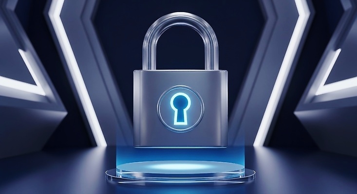 JPG 편집이미지 디자인 기술 안전 디지털 자료 정보 보호 모던 키_신체 보안 시스템 중요성 강조 이미지편집 AI컴퓨터그래픽 AI콘텐츠 컨셉 신체 파일형식