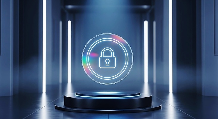 JPG 편집이미지 디자인 기술 그래픽 빛 디지털 어둠 공간 도구 보호 잠금 보안 복잡 이미지편집 AI컴퓨터그래픽 AI콘텐츠 컨셉 안전 파일형식